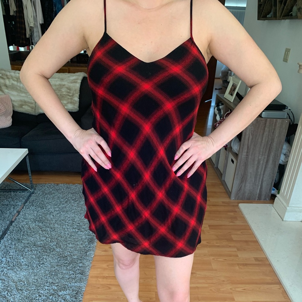 Plaid dress